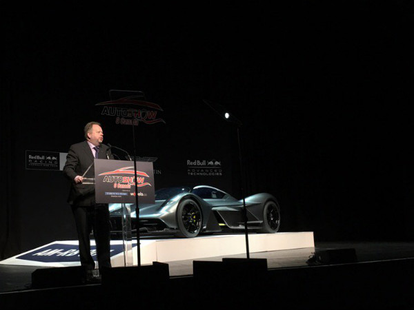 Aston Martin Red Bull AM-RB 001 Hypercar Makes Auto Show Debut