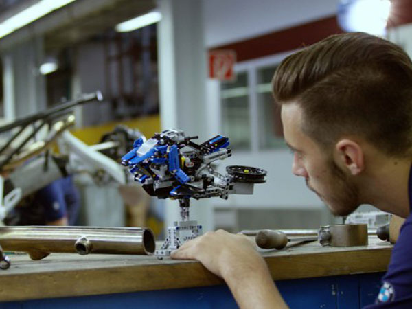 BMW Motorrad Builds A Brilliant LEGO-Inspired Hover Bike