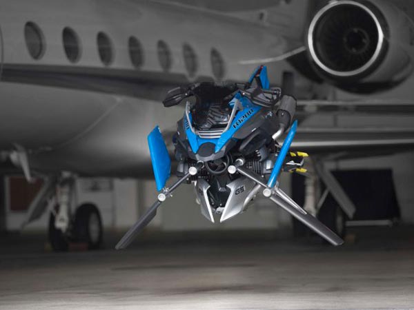 BMW Motorrad Builds A Brilliant LEGO-Inspired Hover Bike