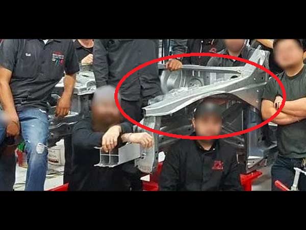 Tesla Model 3 Chassis And Alien Dreadnought Production Line Revealed