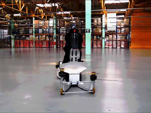 World's First Manned Hoverbike Scorpion 3 Tested