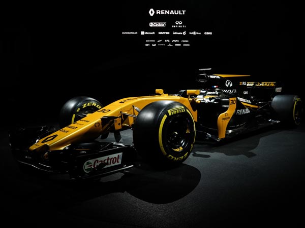 Renault Unveils Its 2017 Formula 1 Car