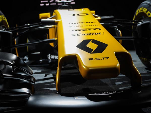 Renault Unveils Its 2017 Formula 1 Car