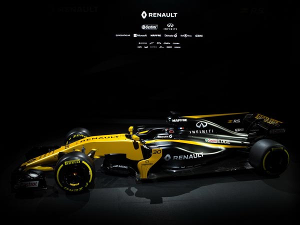 Renault Unveils Its 2017 Formula 1 Car