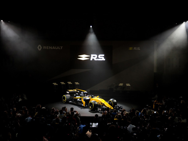 Renault Unveils Its 2017 Formula 1 Car