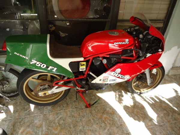 Former Australian Superbike Team Owner Builds Replica Of Ducati Race Machine From 1986
