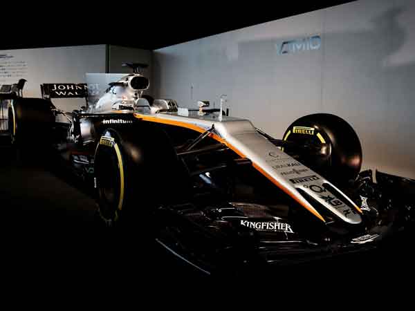 Force India Reveals The 2017 VJM10 Formula One Race Car