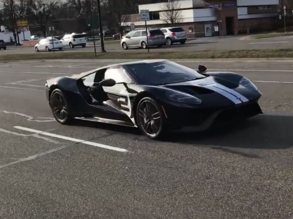 Ford GT Spotted On The Streets For The First Time Ford GT Spotted On The Streets For The First Time