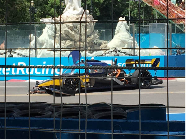 Roborace Autonomous Demonstration Ends In A Crash 