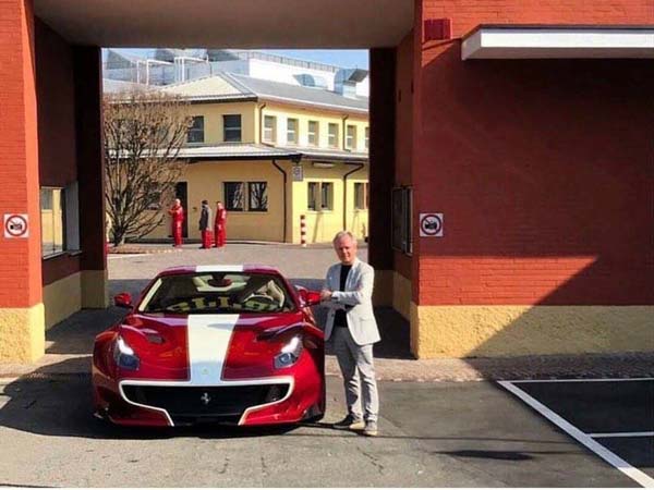 Horacio Pagani Shows Off His Personal Ferrari F12tdf