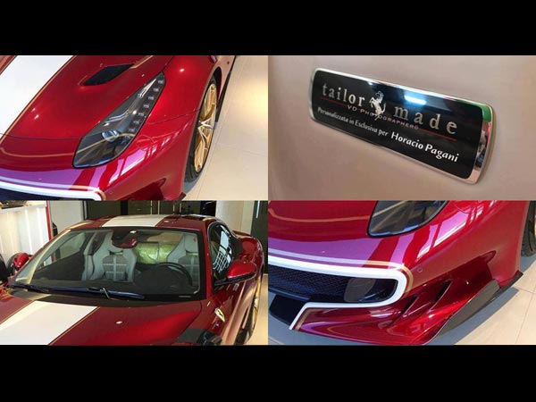 Horacio Pagani Shows Off His Personal Ferrari F12tdf