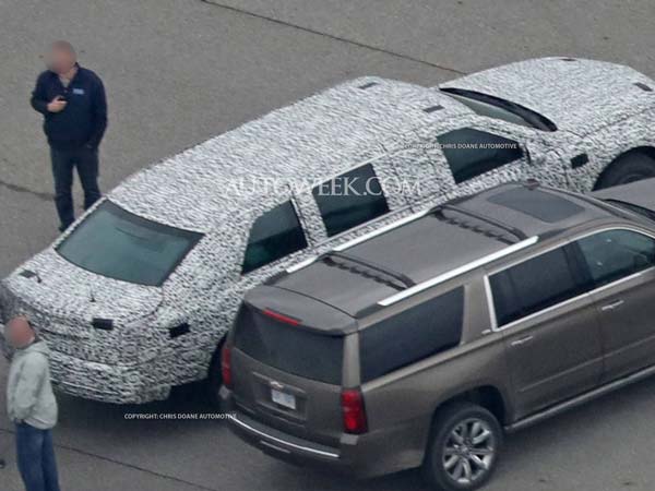 Spy Pics: Donald Trump's Presidential Limo Spotted