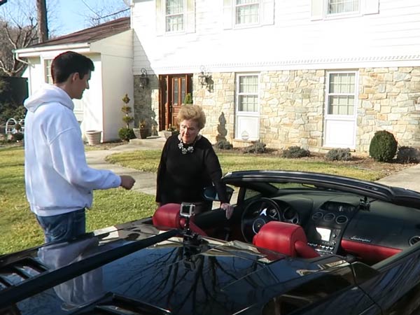 Watch Granny Drive A Lamborghini Gallardo Spyder
