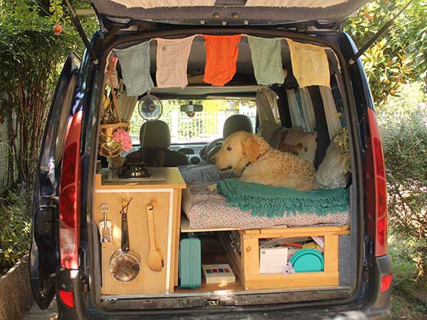 Marina Piro Customizes Her Van, Travels The World With Her Pup