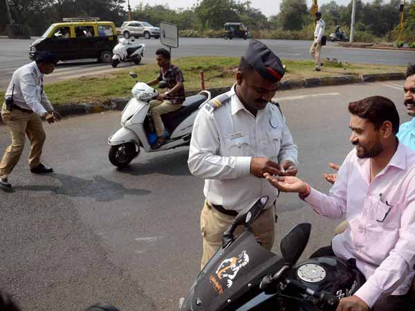 Riding Without A Helmet? Then Mysore Cops Will Seize Your Two-Wheeler