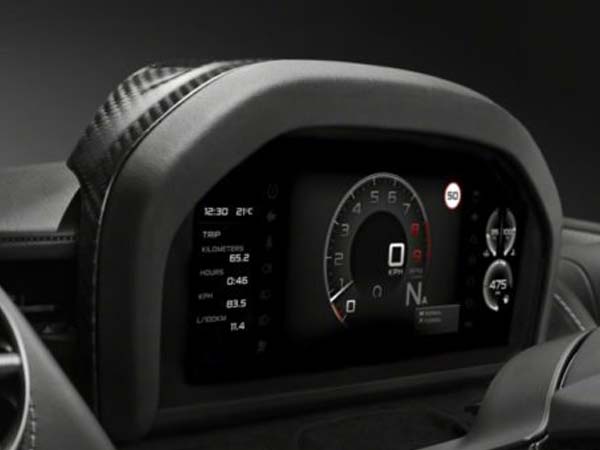 McLaren’s New Supercar Features Rotating Dashboard