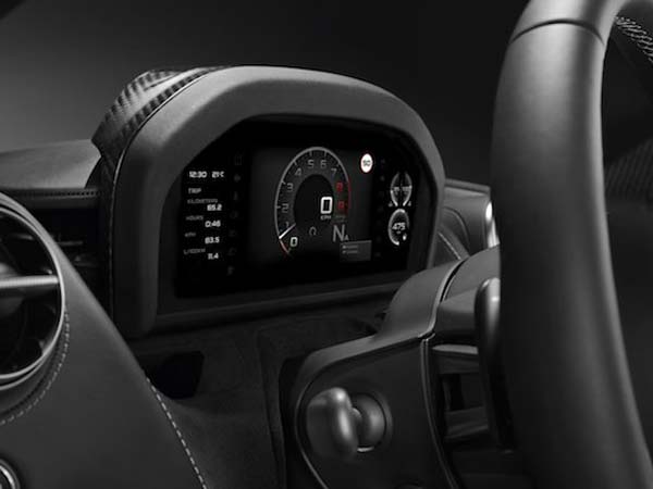 McLaren’s New Supercar Features Rotating Dashboard