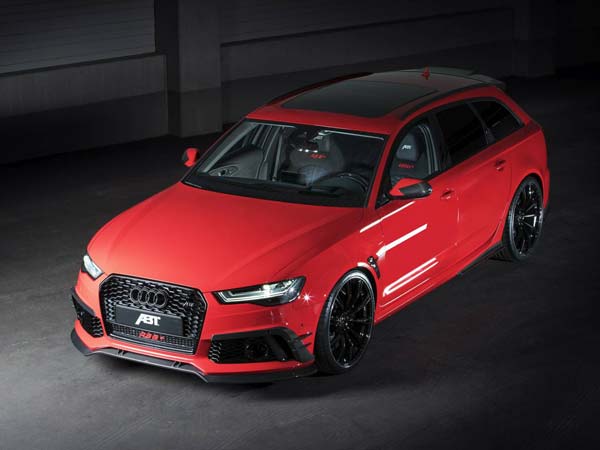 ABT Reveals Its Audi RS6+; A Red-Hot Wagon With 695BHP