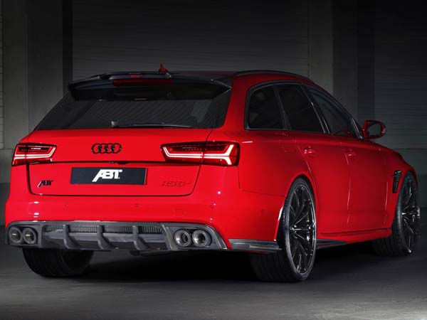 ABT Reveals Its Audi RS6+; A Red-Hot Wagon With 695BHP