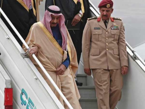 Saudi King Salman’s Luggage On Asia Trip
