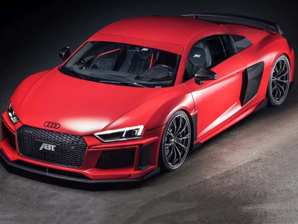 Audi R8 V10 Plus Tuned By ABT Gets Striking Looks; Now With 630 BHP