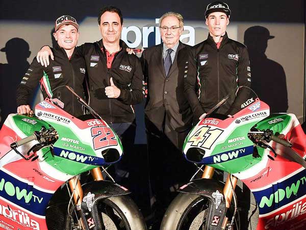Aprilia Unveils Its 2017 MotoGP Challenger