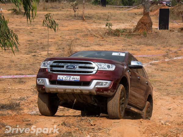 Ford Endeavour Off-Road Capabilities Explored To The Full In The Great Outdoors Of Bangalore
