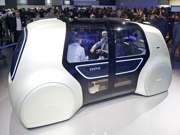 Volkswagen Sedric Autonomous Unveiled At 2017 Geneva Motor Show