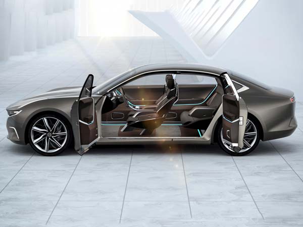 Pininfarina H600 Hybrid Saloon Revealed At 2017 Geneva Motor Show