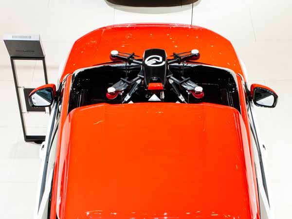 Land Rover Discovery Roof Mounted Drone For Search & Rescue Operations