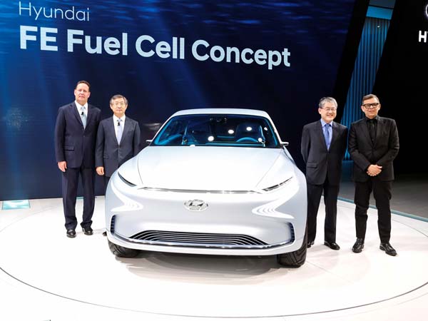 Hyundai FE Fuel Cell Concept Revealed At The 2017 Geneva Motor Show