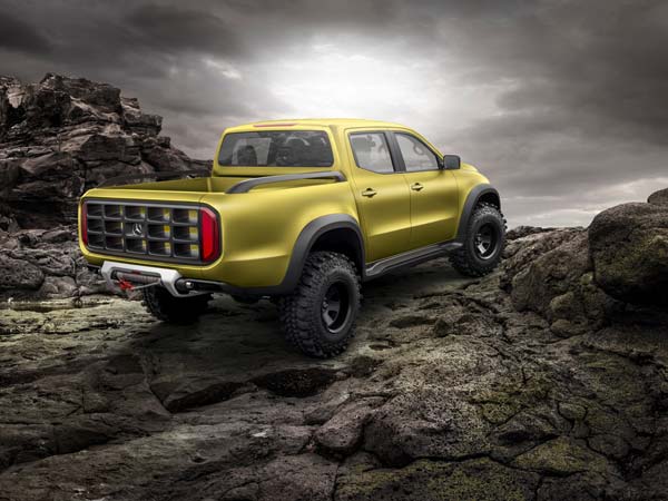 Mercedes-Benz X-Class Pickup Concept Revealed Ahead Of 2017 Geneva Motor Show