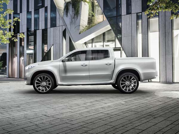 Mercedes-Benz X-Class Pickup Concept Revealed Ahead Of 2017 Geneva Motor Show