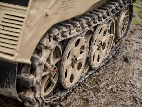 Word War German Tank Motorcycle Kettenkrad Is A Perfect Off-Road Vehicle