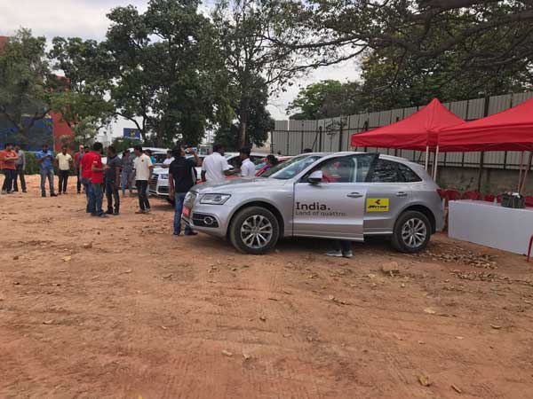 Audi India Commences 2017 Season Audi Q Drive