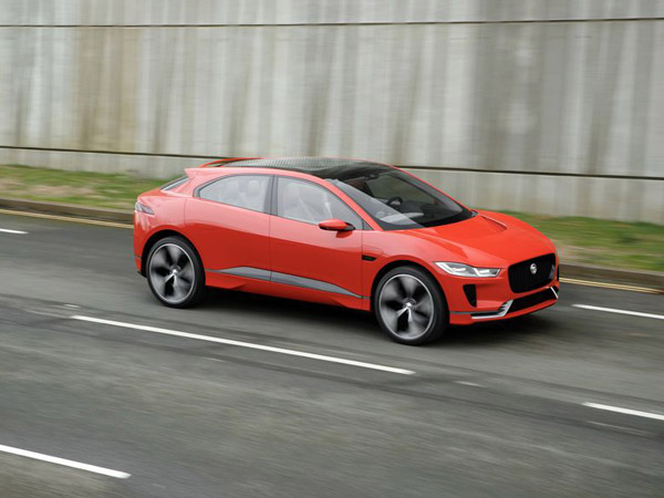 Jaguar I-Pace Electric SUV Hits London Streets