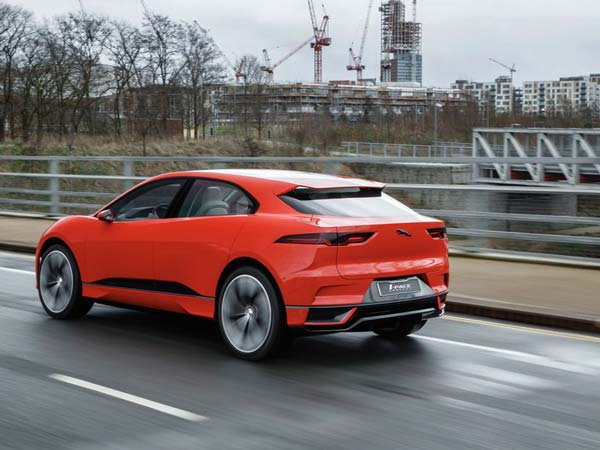 Jaguar I-Pace Electric SUV Hits London Streets