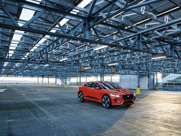 Jaguar I-Pace Electric SUV Hits London Streets