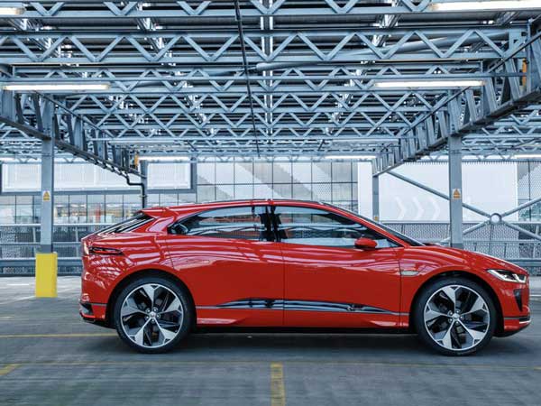 Jaguar I-Pace Electric SUV Hits London Streets