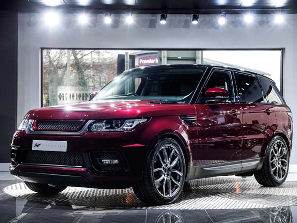 Montalcino Red Range Rover Sport By Kahn Design