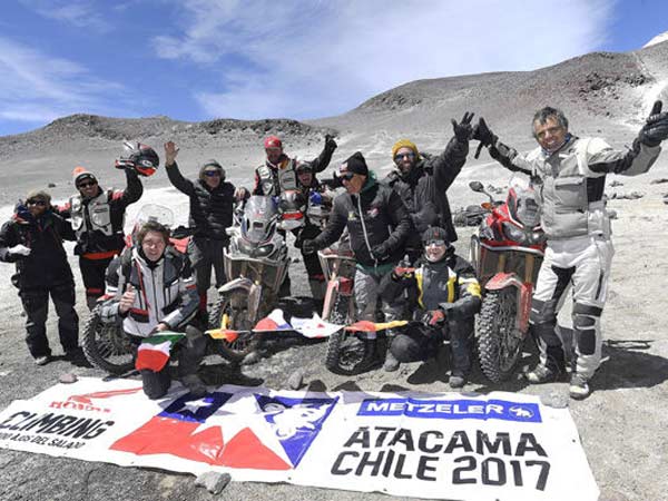 Honda Africa Twin Breaks Record For Highest Altitude Climb By Twin-Cylinder Bike