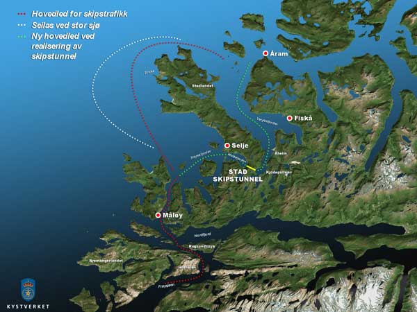 Norway Looking To Build World’s First Ship Tunnel