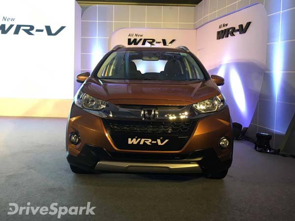 Honda WR-V Launched In Bangalore; Prices Start At Rs 7.90 Lakh