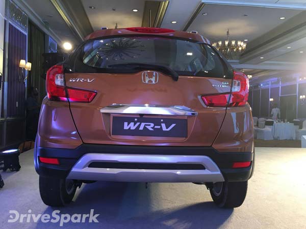Honda WR-V Launched In Bangalore; Prices Start At Rs 7.90 Lakh
