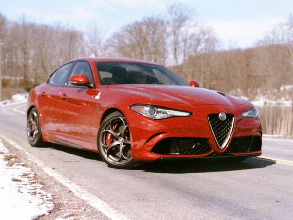 Alfa Romeo Giulia Quadrifoglio Shot On A Film Camera