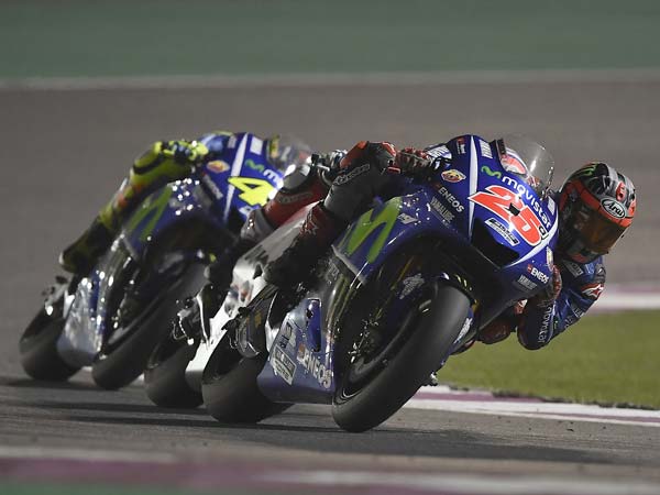 Maverick Vinales Wins 2017 Qatar Moto GP Race On Yamaha Debut