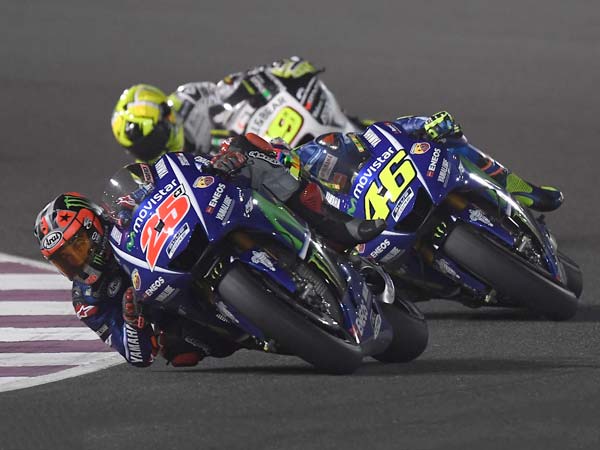 Maverick Vinales Wins 2017 Qatar Moto GP Race On Yamaha Debut