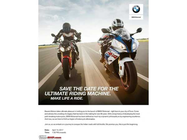 BMW Motorrad India Launch On April 14