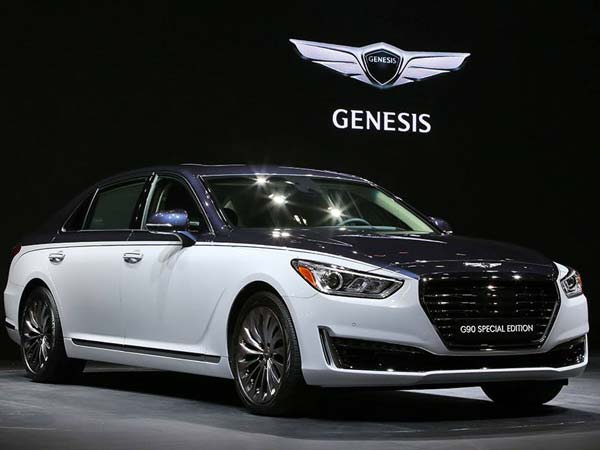 Hyundai Showcases The Genesis G90 Special Edition At Seoul Motor Show
