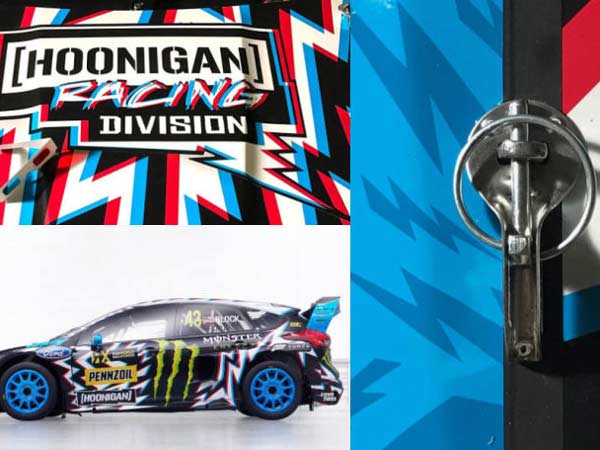 Ken Block’s Ford Focus RS Rallycross Hoonigan Racing Livery Is Quite Shocking